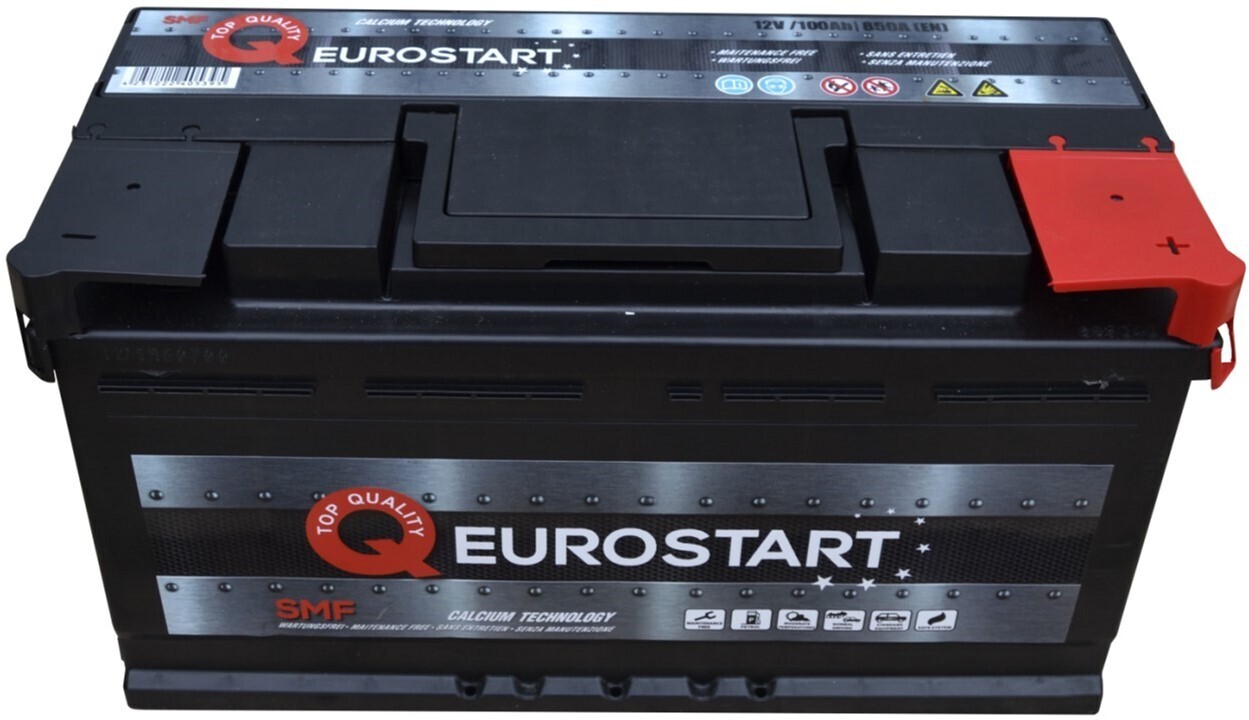 Акумулятор автомобільний EUROSTART 100A (600027085) фото1