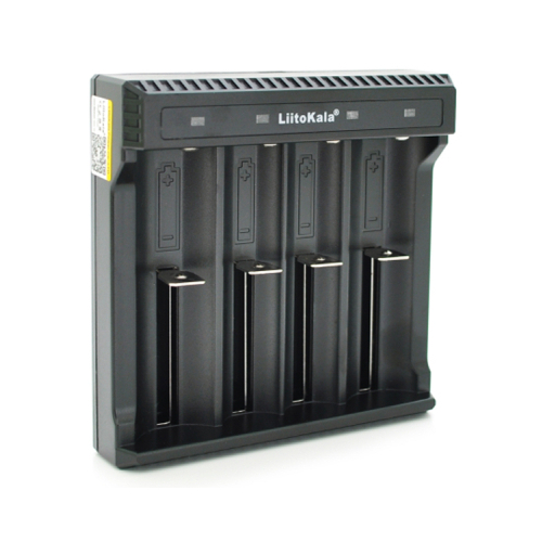 Зарядний пристрій для акумуляторів Liitokala 4 Slots, LED, Li-ion, 10430/10440/14500/16340/17670/18500/18650/26650/25500