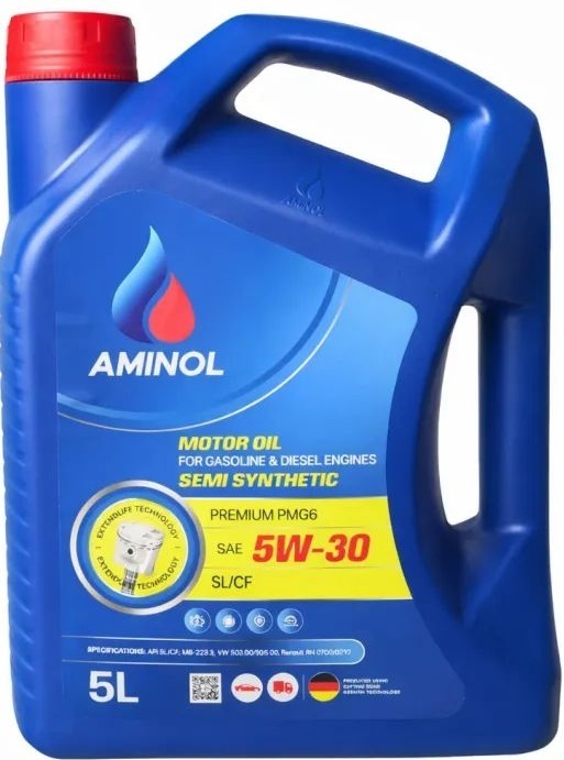 Моторное масло Aminol Premium PMG6 5W-30 5 л (AM161770) фото1