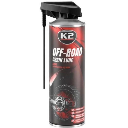 Смазка автомобильная K2 Off PRO Chain Lube 500мл (W140)