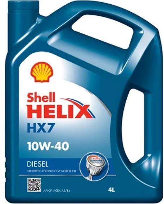 Моторна олива Shell Helix Diesel HX7 10W40 4л (2078) фото1