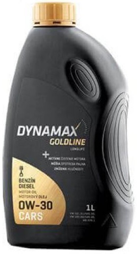 Моторна олива DYNAMAX GOLDLINE LONGLIFE 0W30 1л (502089) фото1