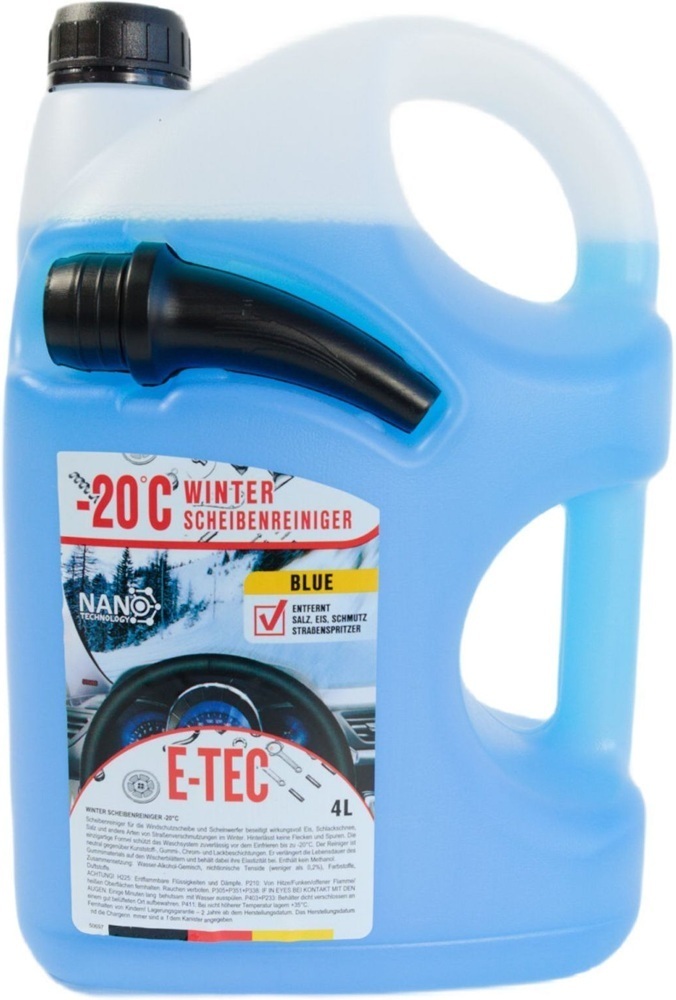 Омивач автомобільний E-TEC -20°C 4л фото1