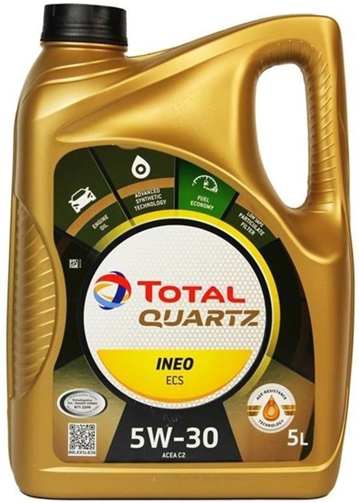Моторное масло Total QUARTZ Ineo ECS 5W-30 5 л (216634) фото1