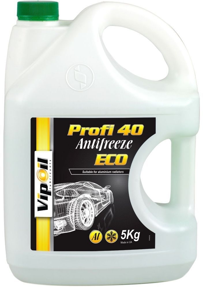 Антифриз VIPOIL ECO Profi 40 green 5кг (701407) фото1