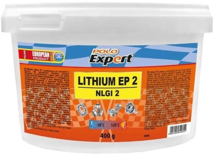 Мастило автомобільне Polo Expert Lithium EP2 400г (12083) фото1