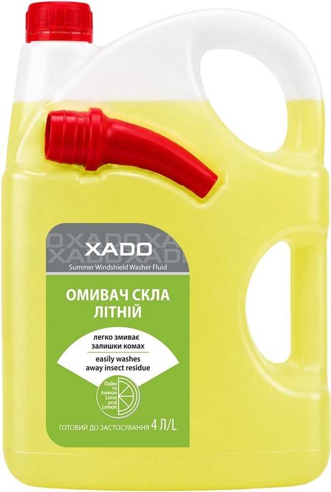 Омыватель автомобильный Xado Лайм и лимон 4 л (XA 52112) фото1