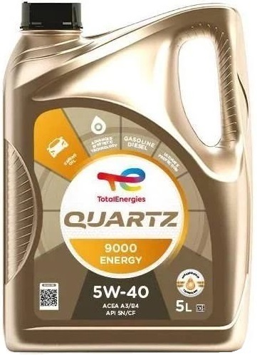 Моторна олива Total QUARTZ 9000 5W-40 5л (TL 216605) фото1