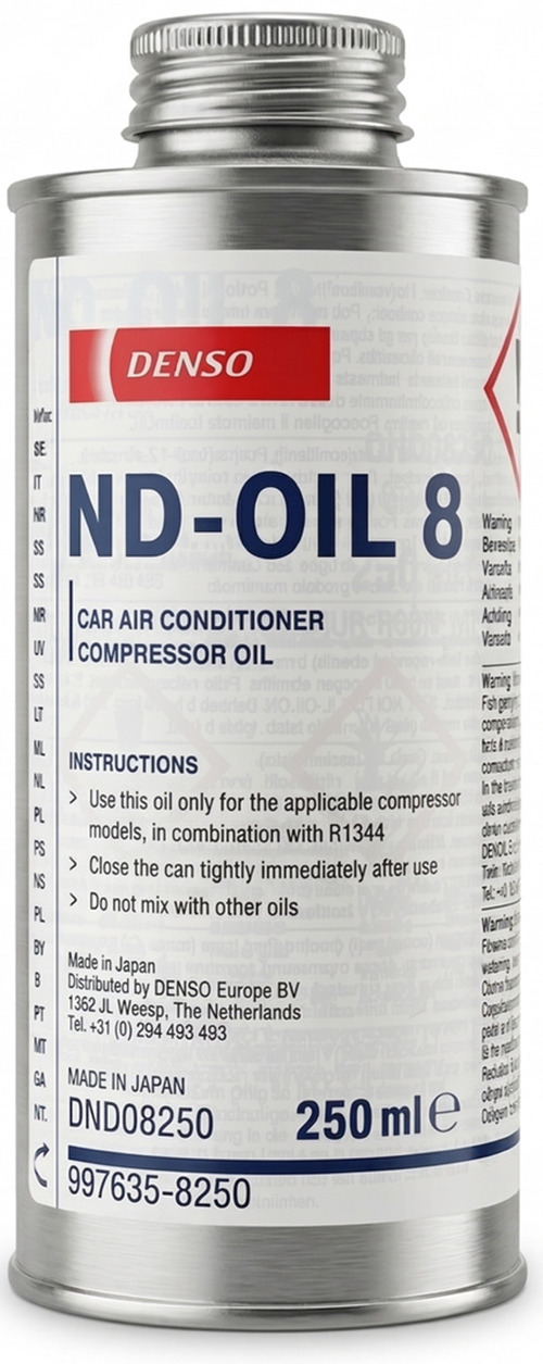 Компрессорное масло Denso ND-OIL 8 250 мл (DS 997635-8250)