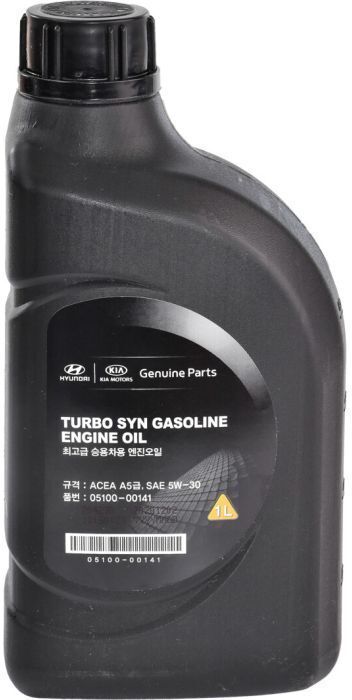 Моторна олива Mobis Hyundai/KIA Turbo SYN 5W-30 1л (0510000141) фото1