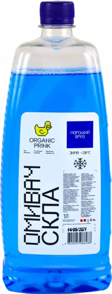 Омыватель автомобильный ORGANIC PRINK -20 °С "Морской бриз" 1 л (012028) фото1