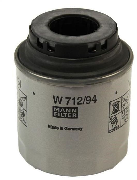 Фільтр масляний Mann W712/94 фото1