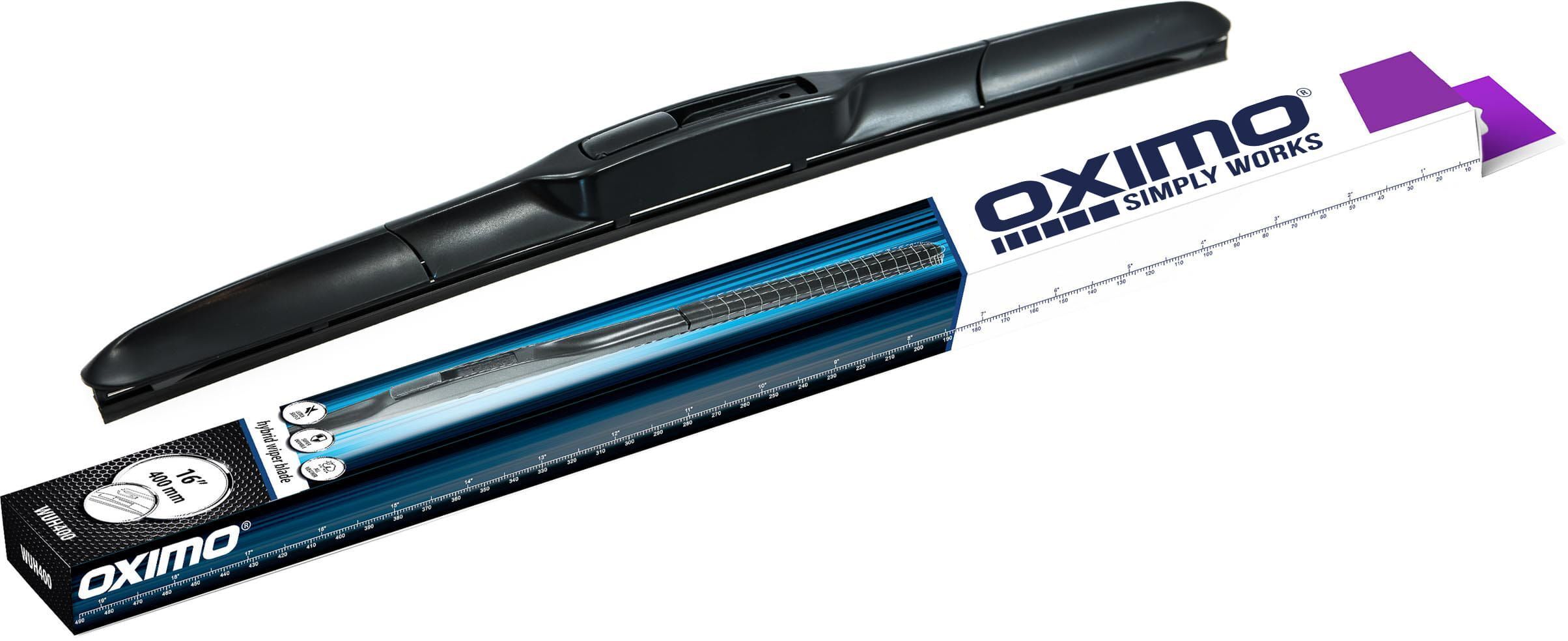 Щітка склоочисника OXIMO гібридна 400 mm / 16 (WUH400) фото1