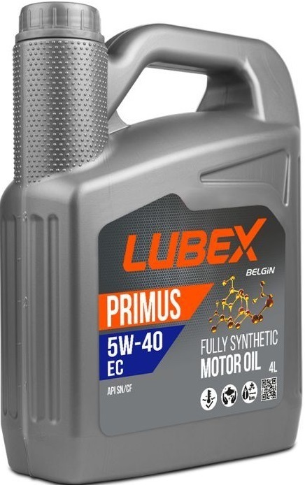 Моторное масло LUBEX PRIMUS EC 5W-40 4 л (034-1312-0404) фото1