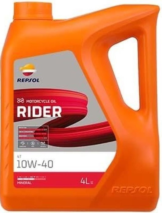 Моторное масло REPSOL RIDER 4T 10W-40 4 л (RPP2130MGB) фото1
