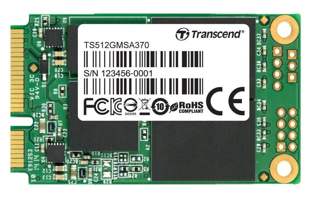 SSD накопитель TRANSCEND 370 512GB mSATA (TS512GMSA370) фото 