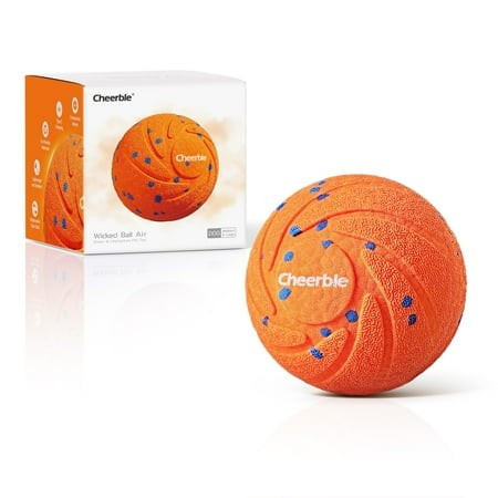 Інтерактивна іграшка для домашніх тварин Cheerble Wicked Ball Air (Bright Orange) фото1