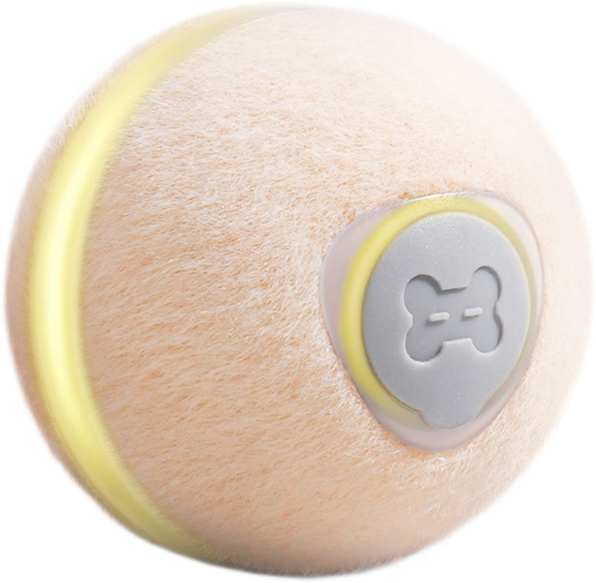 Інтерактивна іграшка для домашніх тварин Cheerble Wicked Ball M3 (Apricot Beige) фото1