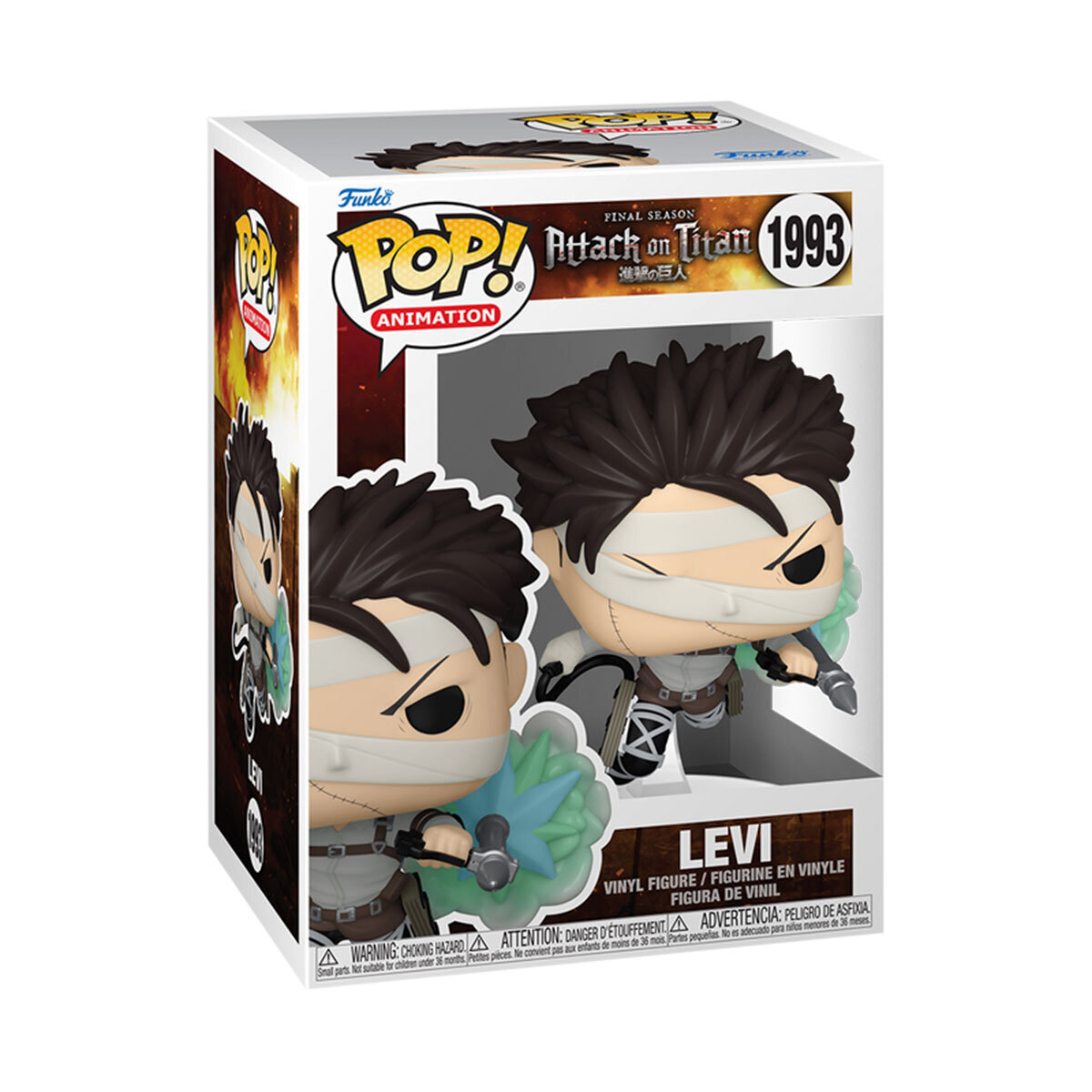 Фигурка Funko Pop серии Атака титанов - Леви (8930007549573) фото1