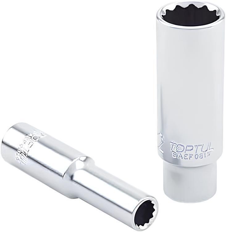 Головка торцева Toptul 1/4" 12мм 12-гранна (BAEF0812) фото1