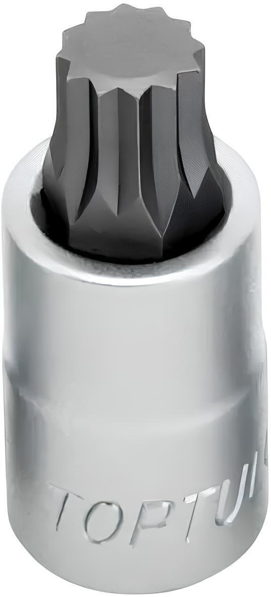 Головка торцевая Toptul SPLINE M12 L55мм 1/2" (BCHA1612) фото1