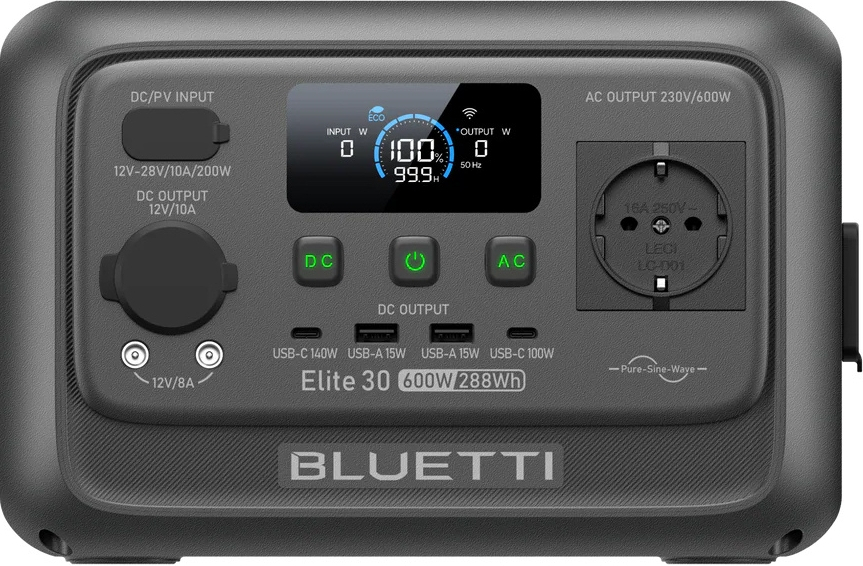 Зарядна портативна електростанція Bluetti Elite 30 V2 (EL30V2) фото1