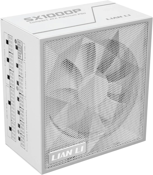 Блок питания Lian Li SX1000P White, EU Cord (G9P.SX1000P.W000.EU)
