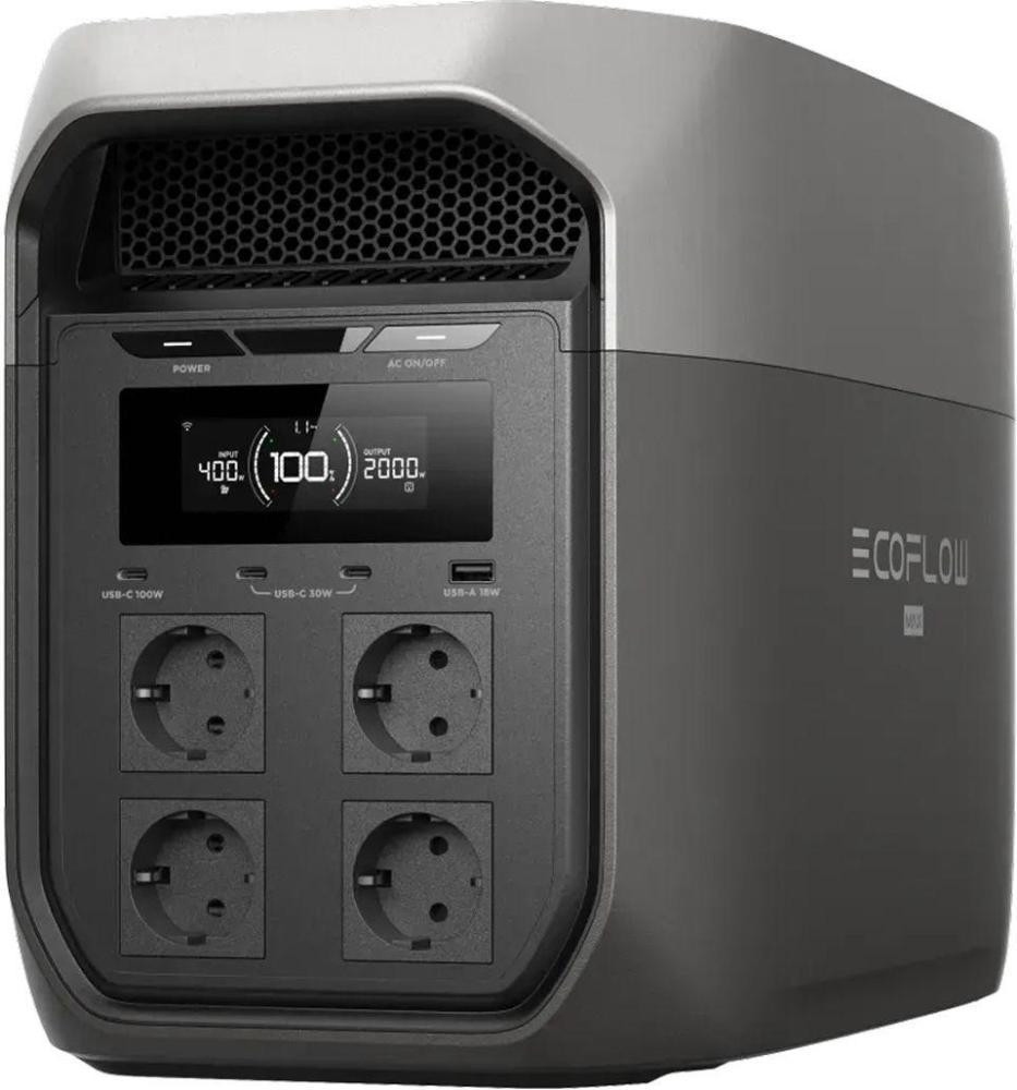 Зарядная портативная электростанция EcoFlow Delta 3 Max, 2400W (EFD3M-G-EU-CBOX) фото1