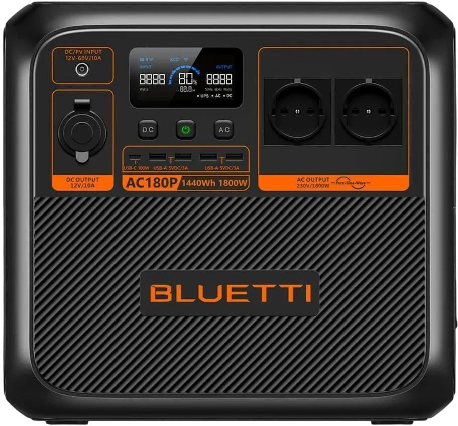 Зарядна портативна електростанція Bluetti (AC180P) фото1