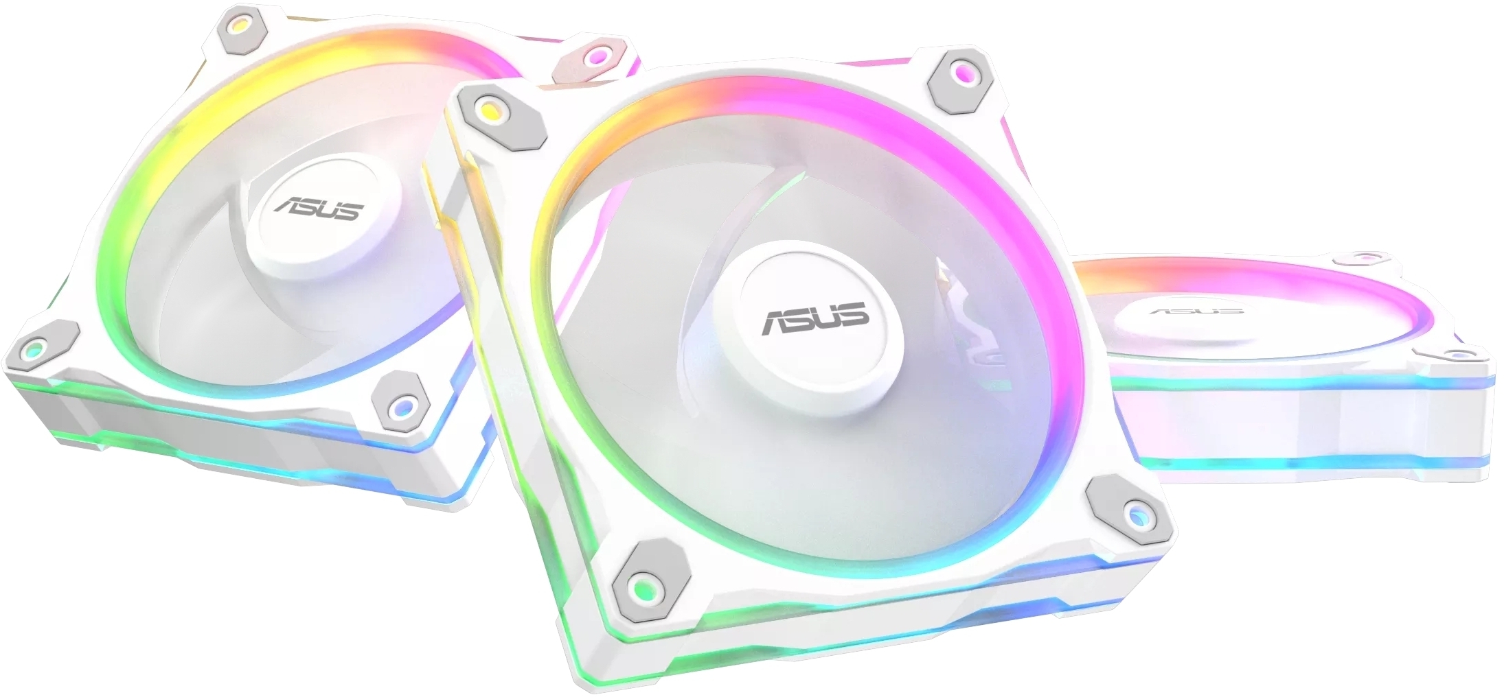 Корпусний вентилятор Asus Prime MR120 ARGB Reverse White 3in1 (90DA00L3-B09020) фото1