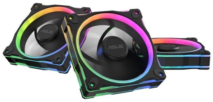 Корпусний вентилятор Asus Prime MR120 ARGB Reverse Black 3in1 (90DA00L0-B09020) фото1