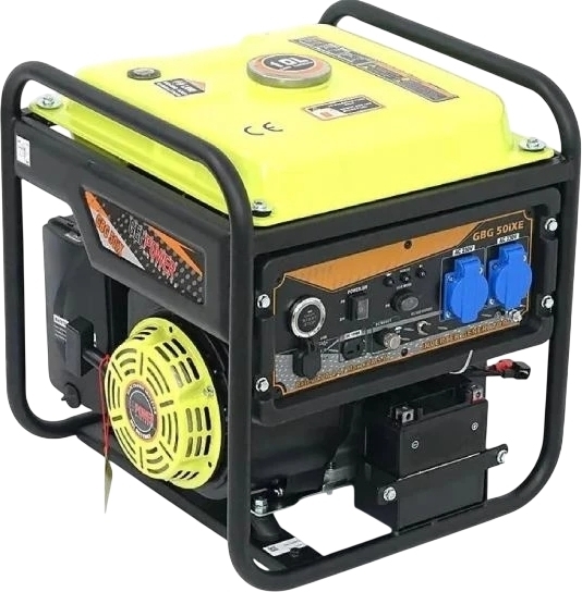 Генератор GenPower інверторний GBG 50IXE, 230В, 4кВт, електростартер (GBG 50IXE) фото1