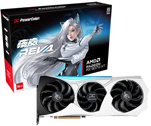 Видеокарта PowerColor AMD Radeon RX 9070XT 16GB GDDR6 Hellhound