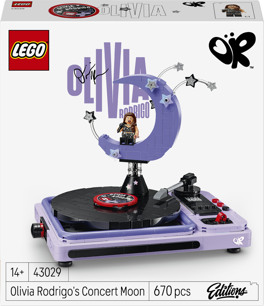 LEGO 43029 Editions Music Місяць на концерті Олівії Родриґо фото1