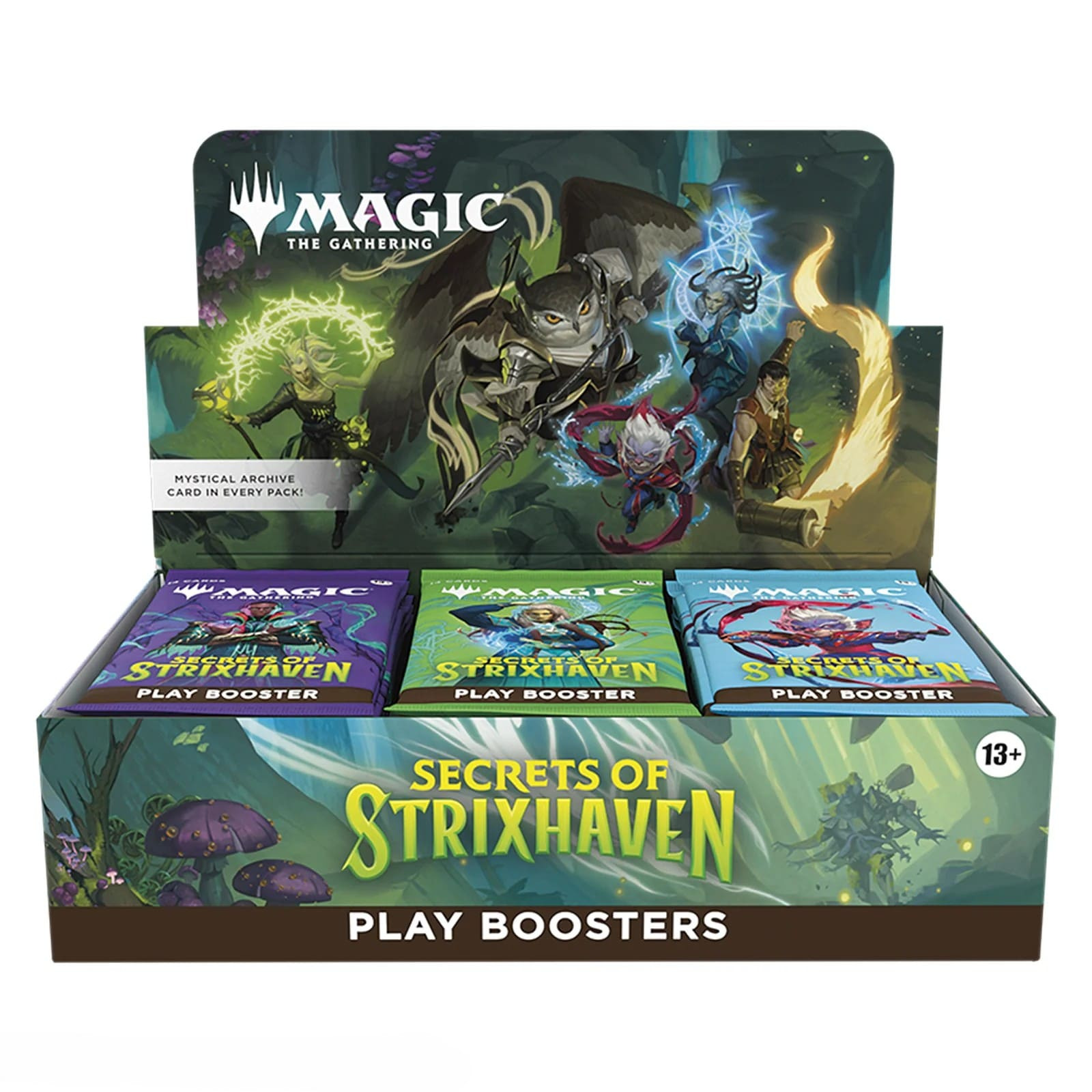 Колекційна карткова гра Magic The Gathering: Secrets of Strixhaven Play Booster box фото1