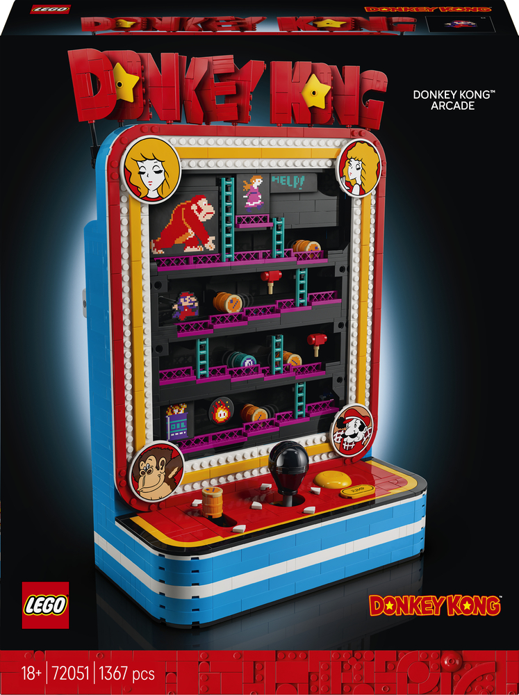 LEGO 72051 Super Mario Аркадна гра Donkey Kong фото1