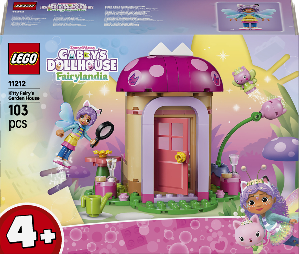 LEGO 11212 Gabby's Dollhouse Садовий будиночок Котофеї фото1