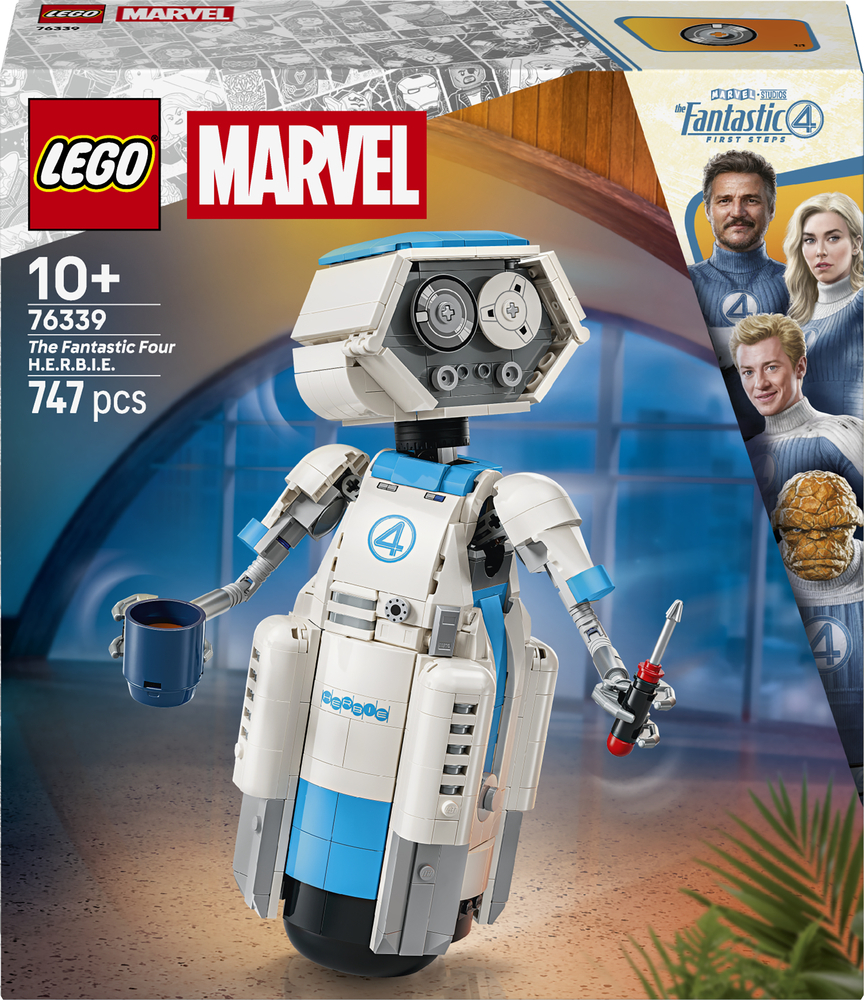 LEGO 76339 Super Heroes Фантастическая четверка H.E.R.B.I.E. фото1