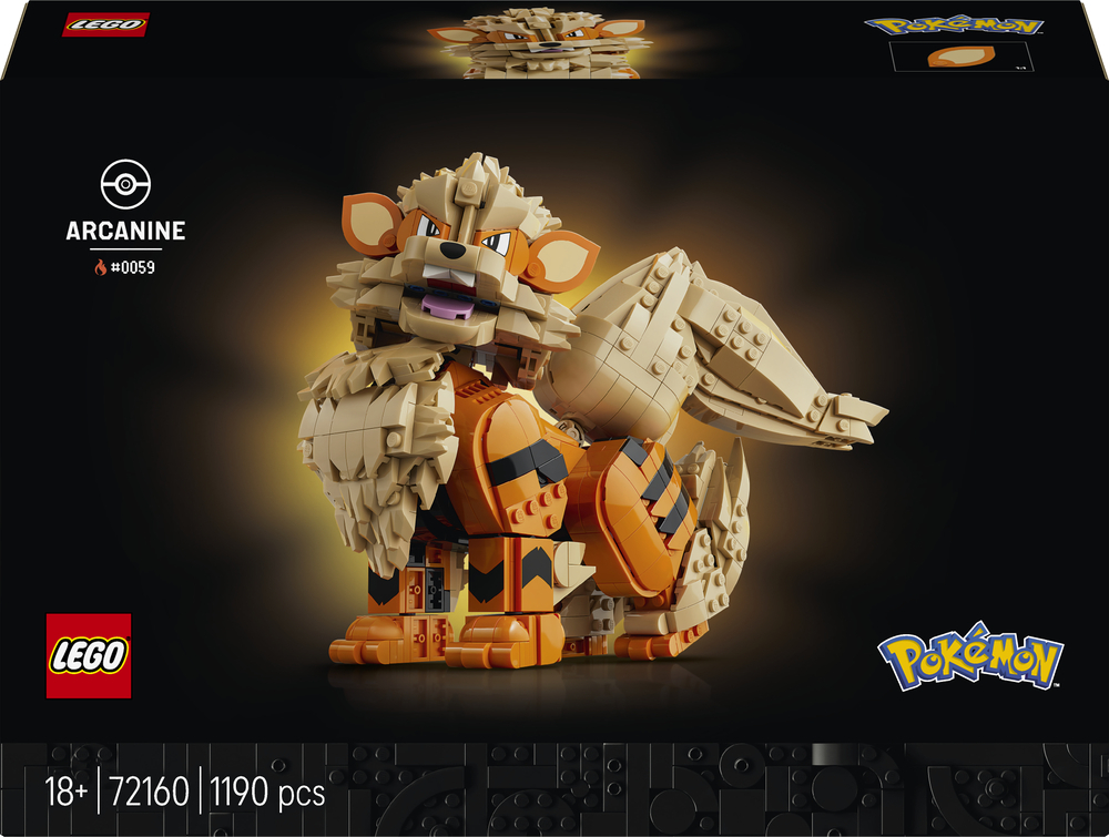LEGO 72160 Pokemon Арканайн фото1