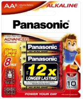 Батарейка Panasonic Alkaline Power лужна AA блістер, 8 шт.