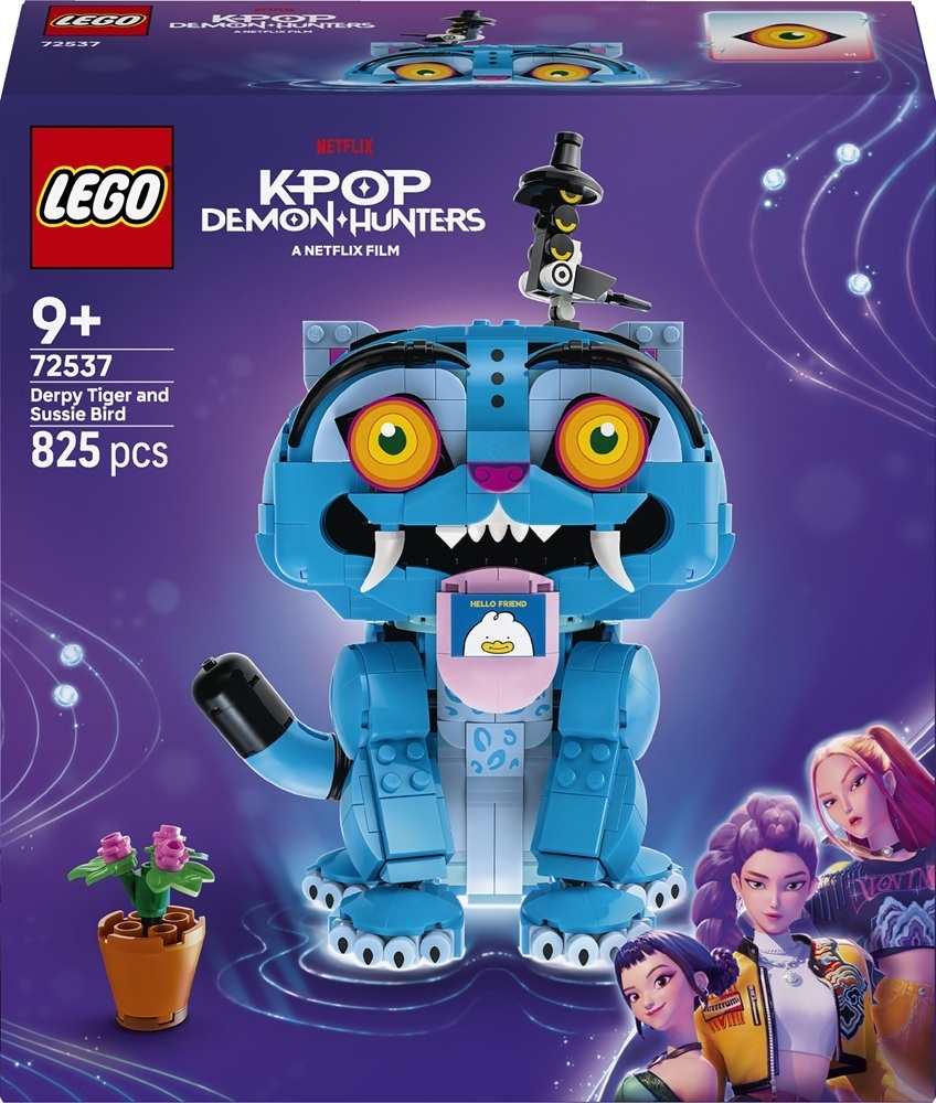 LEGO 72537 KPop Demon Hunters Тигр Дерпи и птичка Сасси фото1