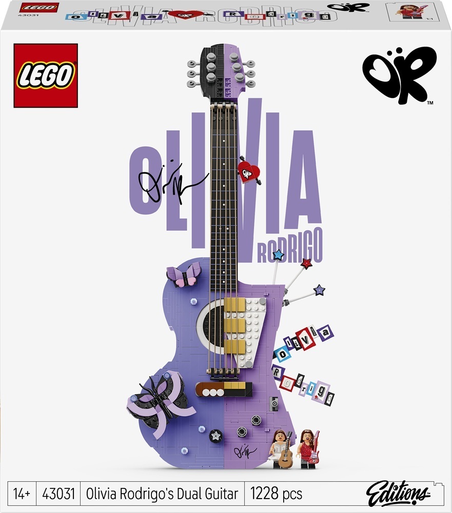 LEGO 43031 Editions Music Подвійна гітара Олівії Родріґо фото1