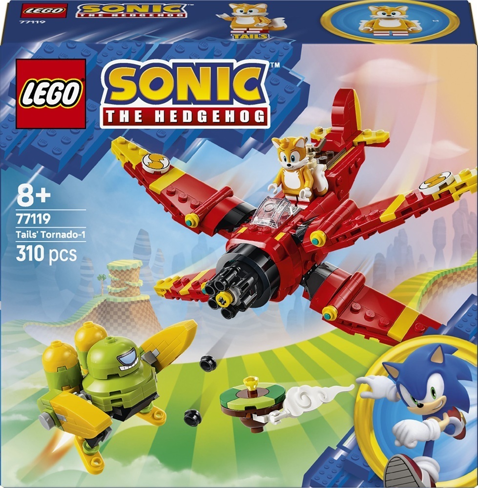 LEGO 77119 Sonic Літак Тейлза Торнадо-1 фото1