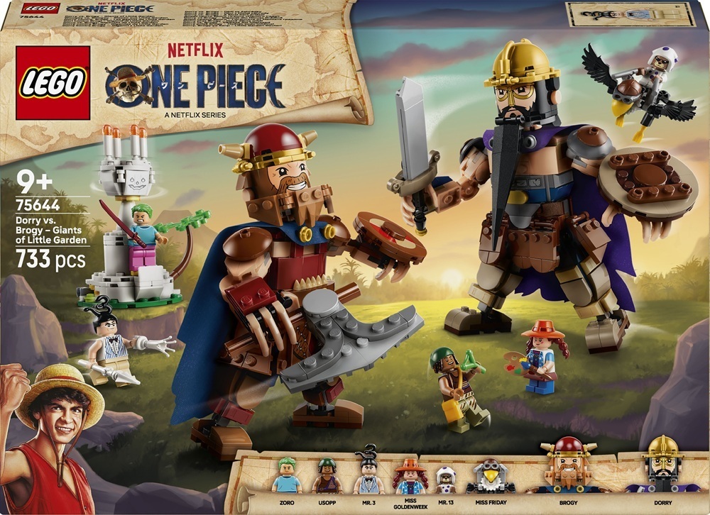 LEGO 75644 ONE PIECE Доррі проти Броґі: гіганти Малого Саду фото1