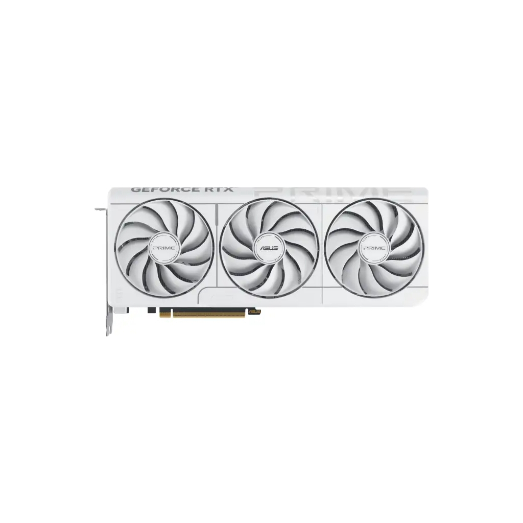 Видеокарта ASUS GeForce RTX 5070 12GB GDDR7 Prime OC White (PRIME-RTX5070-O12G-WHITE) фото1