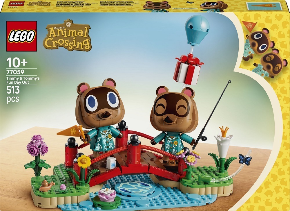 LEGO 77059 Animal Crossing Веселий день Тіммі та Томмі на природі фото1