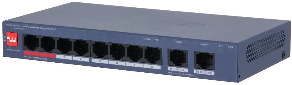 Коммутатор Dahua DH-CS4010-8ET2GT-110 фото1