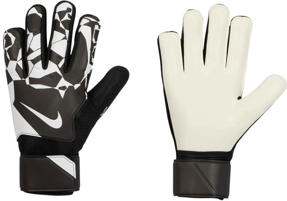 Вратарские перчатки Nike NK GK MATCH - HO24 белый, черный Уни 11 (29,7 см)