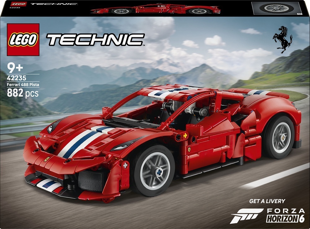 LEGO 42235 Technic Автомобиль Ferrari 488 Pista