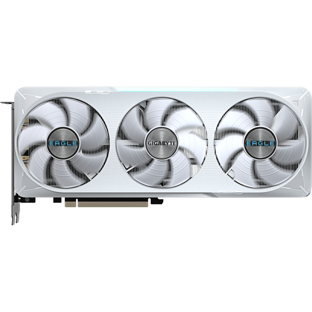 Видеокарта GIGABYTE GeForce RTX 5070 12GB GDDR7 Eagle OC Ice (GV-N5070EAGLEOC ICE-12GD) фото1